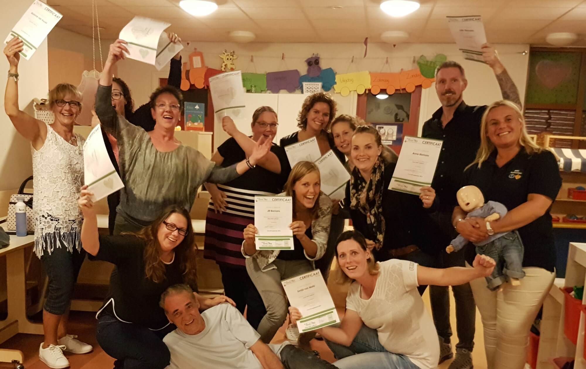 kinder ehbo cursus certificaat